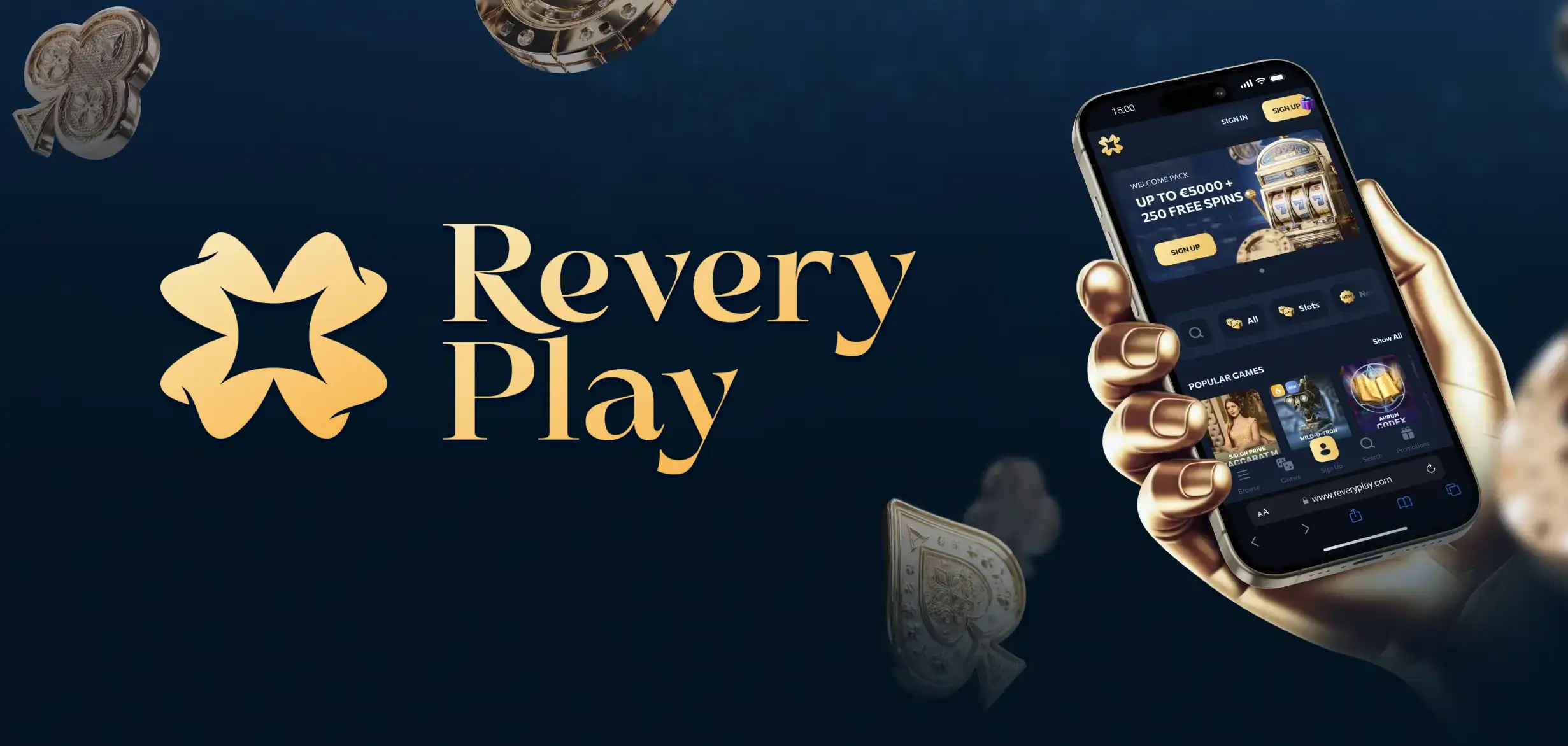ReveryPlay Casino App Screenshot